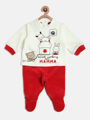 Printed Smock - Legging Set (2Pc)